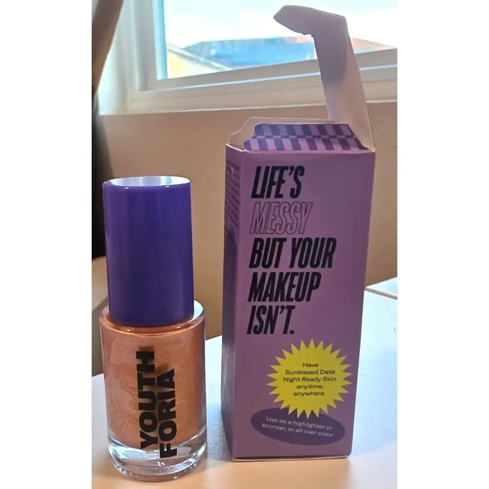 YouthForia Sunkissed Liquid Skin Enhancer, RADIANT .5oz / NIB
